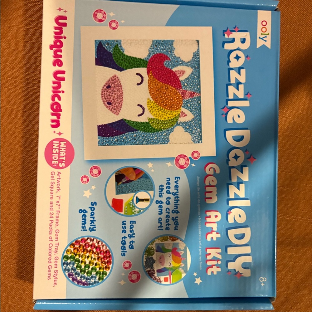 Ooly Razzle Dazzle DIY Gem Art Kit - Unique Unicorn